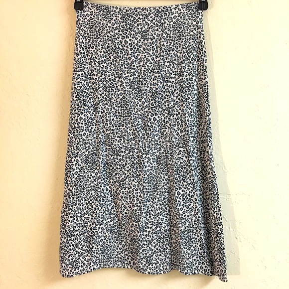 Brandy Melville Dresses & Skirts - Brandy Melville Midi Skirt Size 2 Made in Italy Animal Cheetah Print